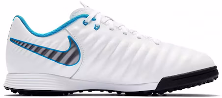 Order 兒童 Nike JR Tiempo Legend 7 Academy TF 草地足球鞋 白黑藍