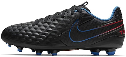 (Youth) Nike JR Tiempo Legend 8 Academy FGMG 'Black Blue Red' AT5732-090 (Youth) Nike JR Tiempo Legend 8 Academy FGMG 'Black Blue Red' AT5732-090