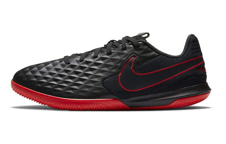 (PS) Nike JR Tiempo Legend 8 Academy IC 'Black Red'