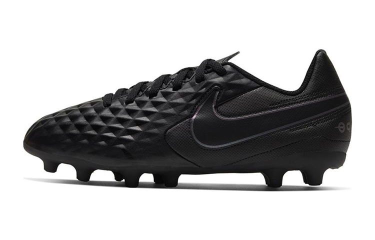 (Youth) Nike JR Tiempo Legend 8 Club FG/MG Black AT5881-010