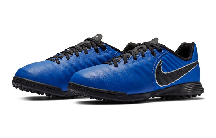 Lookbook 兒童 Nike JR Tiempo LegendX 7 Academy TF 草地足球鞋 藍色