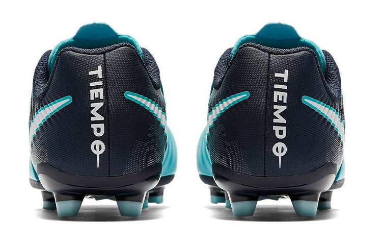 Shop 兒童 Nike JR Tiempo Ligera 4 FG 硬地足球鞋 藍色