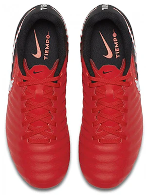 兒童 Nike JR Tiempo Ligera 6 FG 硬地足球鞋 紅黑色 Shop 兒童 Nike JR Tiempo Ligera 6 FG 硬地足球鞋 紅黑色