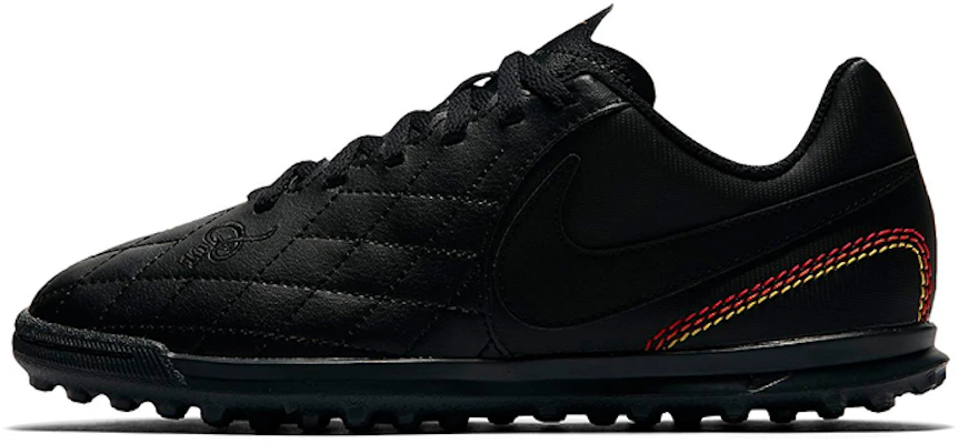 (PS) Nike JR TiempoX Rio 4 10R TF 'Padang Bolasepak Hitam' AQ3825-007 Buy (PS) Nike JR TiempoX Rio 4 10R TF 'Padang Bolasepak Hitam' AQ3825-007