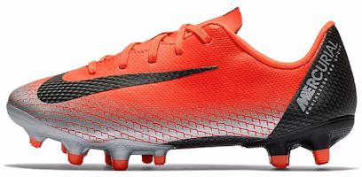 (Preschool) Nike JR Vapor 12 Academy CR7 'Orange Black Multi-Ground' AJ3090-600 (Preschool) Nike JR Vapor 12 Academy CR7 'Orange Black Multi-Ground' AJ3090-600