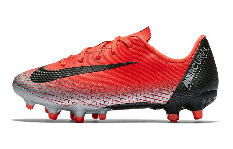 (Preschool) Nike JR Vapor 12 Academy CR7 'Orange Black Multi-Ground' AJ3090-600