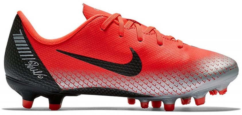 (Preschool) Nike JR Vapor 12 Academy CR7 'Orange Black Multi-Ground' AJ3090-600 Order (Preschool) Nike JR Vapor 12 Academy CR7 'Orange Black Multi-Ground' AJ3090-600