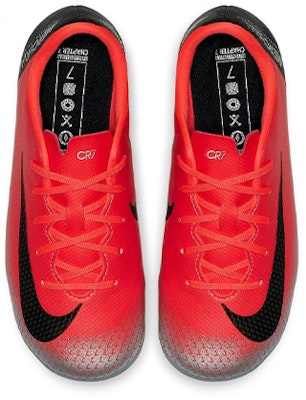 (Preschool) Nike JR Vapor 12 Academy CR7 'Orange Black Multi-Ground' AJ3090-600 Lookbook (Preschool) Nike JR Vapor 12 Academy CR7 'Orange Black Multi-Ground' AJ3090-600
