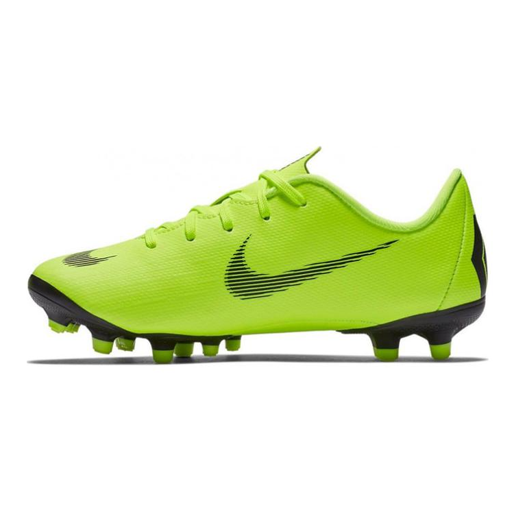 (Preschool) Nike JR Vapor 12 Academy FG/MG 'Green Black' AH7349-701