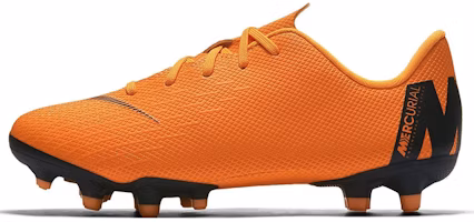 (Preschool) Nike JR Vapor 12 Academy FG/MG 'Orange Black' AH7349-810 (Preschool) Nike JR Vapor 12 Academy FG/MG 'Orange Black' AH7349-810