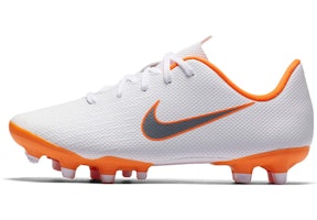 (Preschool) Nike JR Vapor 12 Academy FG/MG 'Silver Orange' AH7349-107 (Preschool) Nike JR Vapor 12 Academy FG/MG 'Silver Orange' AH7349-107