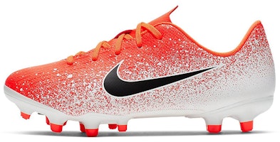 (Preschool) Nike JR Vapor 12 Academy FG/MG 'White Orange' AH7349-801 (Preschool) Nike JR Vapor 12 Academy FG/MG 'White Orange' AH7349-801