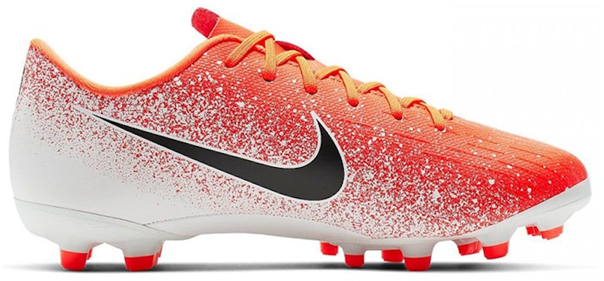(Preschool) Nike JR Vapor 12 Academy FG/MG 'White Orange' AH7347-801 Order (Preschool) Nike JR Vapor 12 Academy FG/MG 'White Orange' AH7347-801