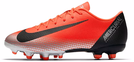 (Preschool) Nike JR Vapor 12 Academy MG 'CR7 Red-Black' AJ3089-600 (Preschool) Nike JR Vapor 12 Academy MG 'CR7 Red-Black' AJ3089-600