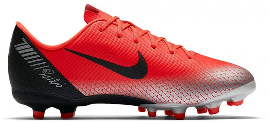(Preschool) Nike JR Vapor 12 Academy MG 'CR7 Red-Black' AJ3089-600 Order (Preschool) Nike JR Vapor 12 Academy MG 'CR7 Red-Black' AJ3089-600