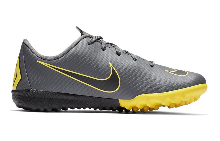 Order (PS) Nike JR Vapor 12 Academy TF 'Gris Amarillo' AH7353-070
