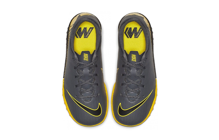 Lookbook (PS) Nike JR Vapor 12 Academy TF 'Gris Amarillo' AH7353-070