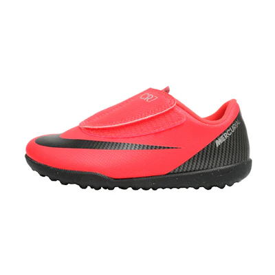 (Youth) Nike JR Vapor 12 Club CR7 TF 'Red Black'