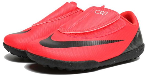 (PS) 나이키 주니어 베이퍼 12 클럽 CR7 TF (레드 블랙) AJ3108-600 Lookbook (PS) 나이키 주니어 베이퍼 12 클럽 CR7 TF (레드 블랙) AJ3108-600