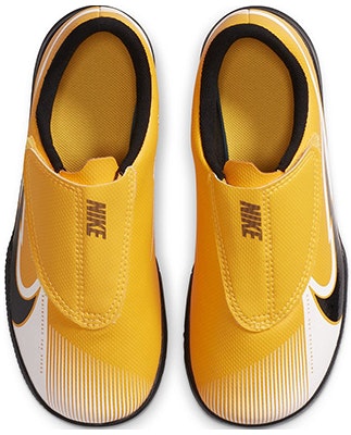 (PS) Nike JR VAPOR 13 Club IC (V) LASER Oren 'Kuning Putih Hitam' AT8170-801 Order (PS) Nike JR VAPOR 13 Club IC (V) LASER Oren 'Kuning Putih Hitam' AT8170-801