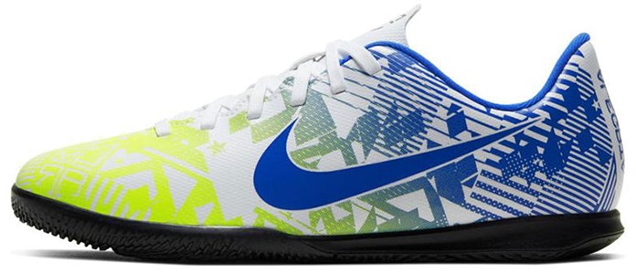 (PS) 耐克JR Vapor 13 Club NJR IC室内足球鞋'白色竞速蓝荧光绿' CV9352-104 Buy (PS) 耐克JR Vapor 13 Club NJR IC室内足球鞋'白色竞速蓝荧光绿' CV9352-104