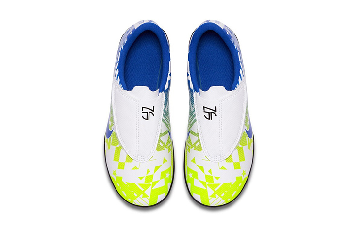 Lookbook (PS) Nike JR Vapor 13 Club NJR TF Césped 'Verde Azul Blanco' AT8176-104