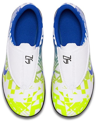 (Preschool) Nike JR Vapor 13 Club NJR TF Turf 'Green Blue White' AT8176-104 Lookbook (Preschool) Nike JR Vapor 13 Club NJR TF Turf 'Green Blue White' AT8176-104