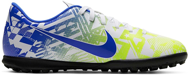 (PS) 耐克 JR Vapor 13 Club NJR TF 白色竞速蓝 Volt 人造草坪足球鞋 CV9353-104 Order (PS) 耐克 JR Vapor 13 Club NJR TF 白色竞速蓝 Volt 人造草坪足球鞋 CV9353-104