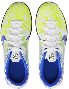 (PS) 耐克 JR Vapor 13 Club NJR TF 白色竞速蓝 Volt 人造草坪足球鞋 CV9353-104 Shop (PS) 耐克 JR Vapor 13 Club NJR TF 白色竞速蓝 Volt 人造草坪足球鞋 CV9353-104