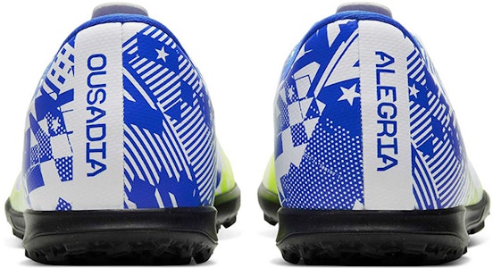 (PS) 耐克 JR Vapor 13 Club NJR TF 白色竞速蓝 Volt 人造草坪足球鞋 CV9353-104 Purchase (PS) 耐克 JR Vapor 13 Club NJR TF 白色竞速蓝 Volt 人造草坪足球鞋 CV9353-104