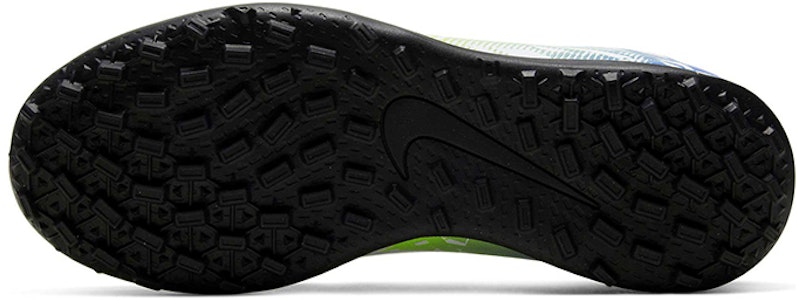 (PS) 耐克 JR Vapor 13 Club NJR TF 白色竞速蓝 Volt 人造草坪足球鞋 CV9353-104 Details for (PS) 耐克 JR Vapor 13 Club NJR TF 白色竞速蓝 Volt 人造草坪足球鞋 CV9353-104