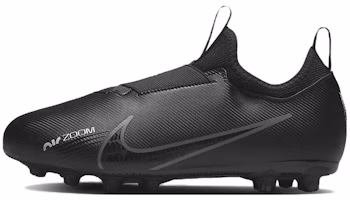 (Youth) Nike JR Zoom Mercurial Vapor 15 Academy HG Black DJ5618-001 (Youth) Nike JR Zoom Mercurial Vapor 15 Academy HG Black DJ5618-001