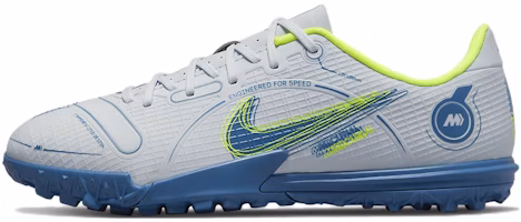 (Preschool) Nike Junior Mercurial Vapor 14 Academy TF 'Gray Blue Green' DJ2863-054 (Preschool) Nike Junior Mercurial Vapor 14 Academy TF 'Gray Blue Green' DJ2863-054