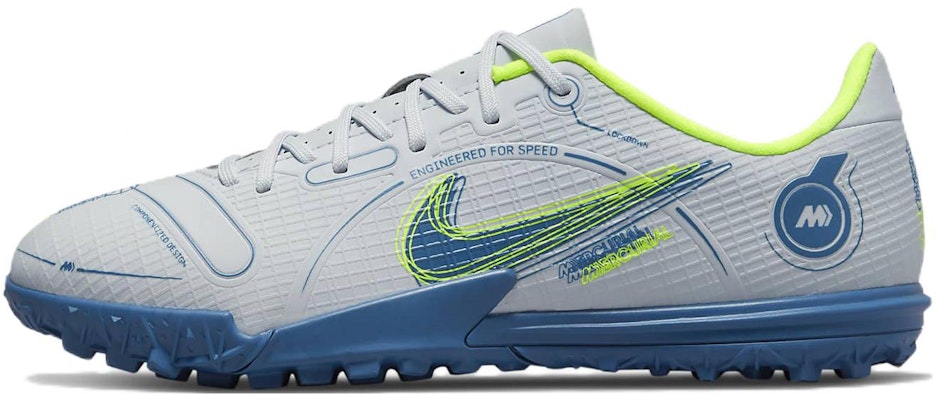 (Youth) Nike Junior Mercurial Vapor 14 Academy TF 'Gray Blue Green' DJ2863-054 Buy (Youth) Nike Junior Mercurial Vapor 14 Academy TF 'Gray Blue Green' DJ2863-054