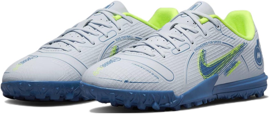 (PS) Nike Junior Mercurial Vapor 14 Academy TF 'Abu Biru Hijau' DJ2863-054 Lookbook (PS) Nike Junior Mercurial Vapor 14 Academy TF 'Abu Biru Hijau' DJ2863-054