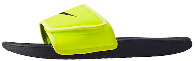 (Preschool) Nike K Kawa Adjust Black/Green 819344-701 (Preschool) Nike K Kawa Adjust Black/Green 819344-701