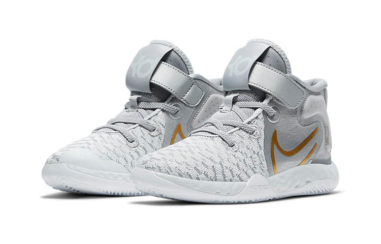 Lookbook (PS) Nike KD Trey 5 VIII Grau/Gold CW1064-006
