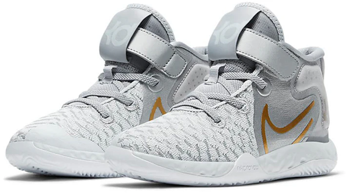 (PS) Nike KD Trey 5 VIII Grau/Gold CW1064-006 Lookbook (PS) Nike KD Trey 5 VIII Grau/Gold CW1064-006