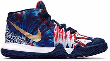 Order 中童 Nike Kybrid S2 "What The USA" 扎染 中筒 籃球鞋 藍白紅