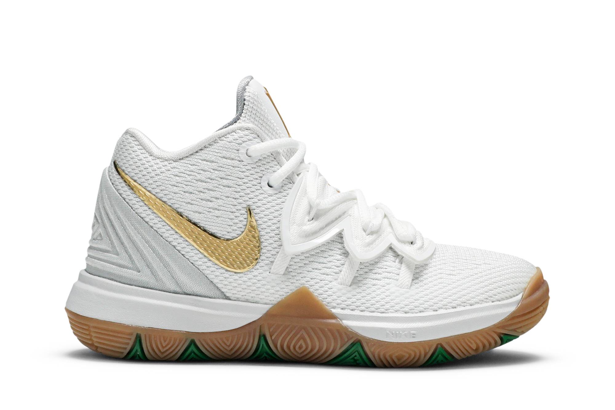 Nike kyrie 5 gold best sale