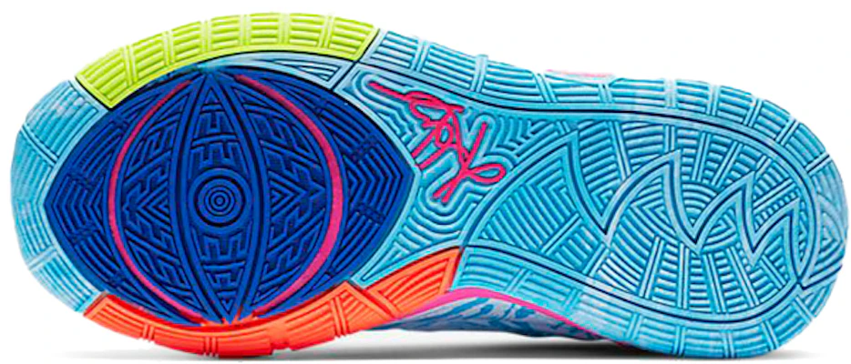 (PS) Nike Kyrie 6 ''Pool'' Basketbalschoenen CZ4693-409 Details for (PS) Nike Kyrie 6 ''Pool'' Basketbalschoenen CZ4693-409