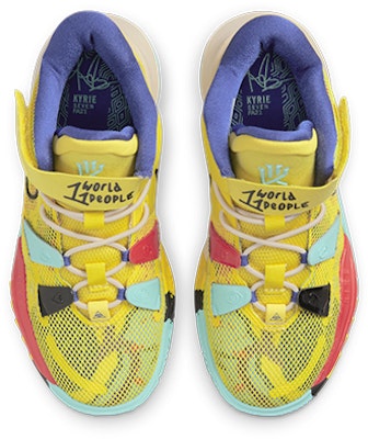 (Preschool) Nike Kyrie 7 '1 World 1 People' CT4087-700 Shop (Preschool) Nike Kyrie 7 '1 World 1 People' CT4087-700