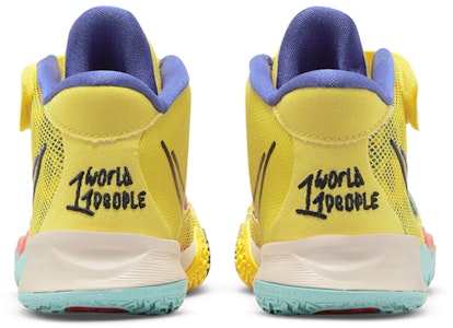 中童 Nike Kyrie 7 “1 World 1 People“ 歐文7 愛與和平 高筒 籃球鞋 檸檬黃 Purchase 中童 Nike Kyrie 7 “1 World 1 People“ 歐文7 愛與和平 高筒 籃球鞋 檸檬黃