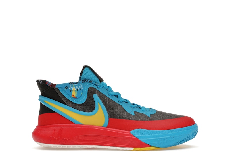 (Preschool) Nike Kyrie 8 GO SE 'Black Blue Tour Yellow' DQ8078-012