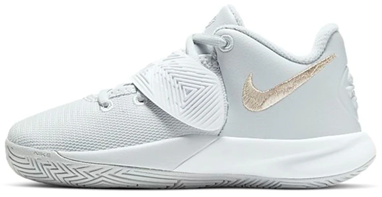 (PS) Nike Kyrie Flytrap 3 'Pure Platinum' Sepatu Basket Silver BQ5621-007 Buy (PS) Nike Kyrie Flytrap 3 'Pure Platinum' Sepatu Basket Silver BQ5621-007