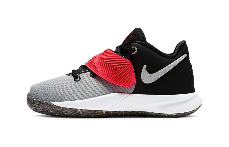 (Preschool) Nike Kyrie Flytrap 3 SE 'Light Smoke Grey Bright Crimson' CZ6569-001