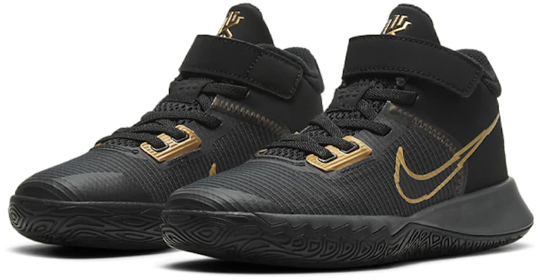 (PS) Nike Kyrie Flytrap 4 ''Noir Or'' CT5536-005 Lookbook (PS) Nike Kyrie Flytrap 4 ''Noir Or'' CT5536-005