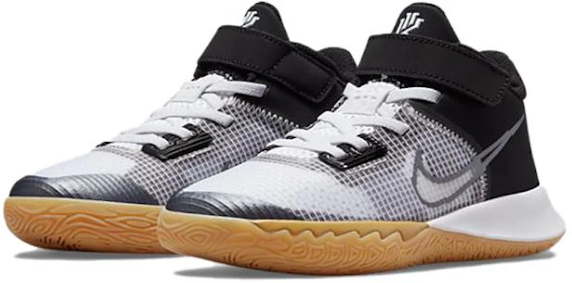(Preschool) Nike Kyrie Flytrap 4 Competition White/Black/Grey CT5536-006 Lookbook (Preschool) Nike Kyrie Flytrap 4 Competition White/Black/Grey CT5536-006