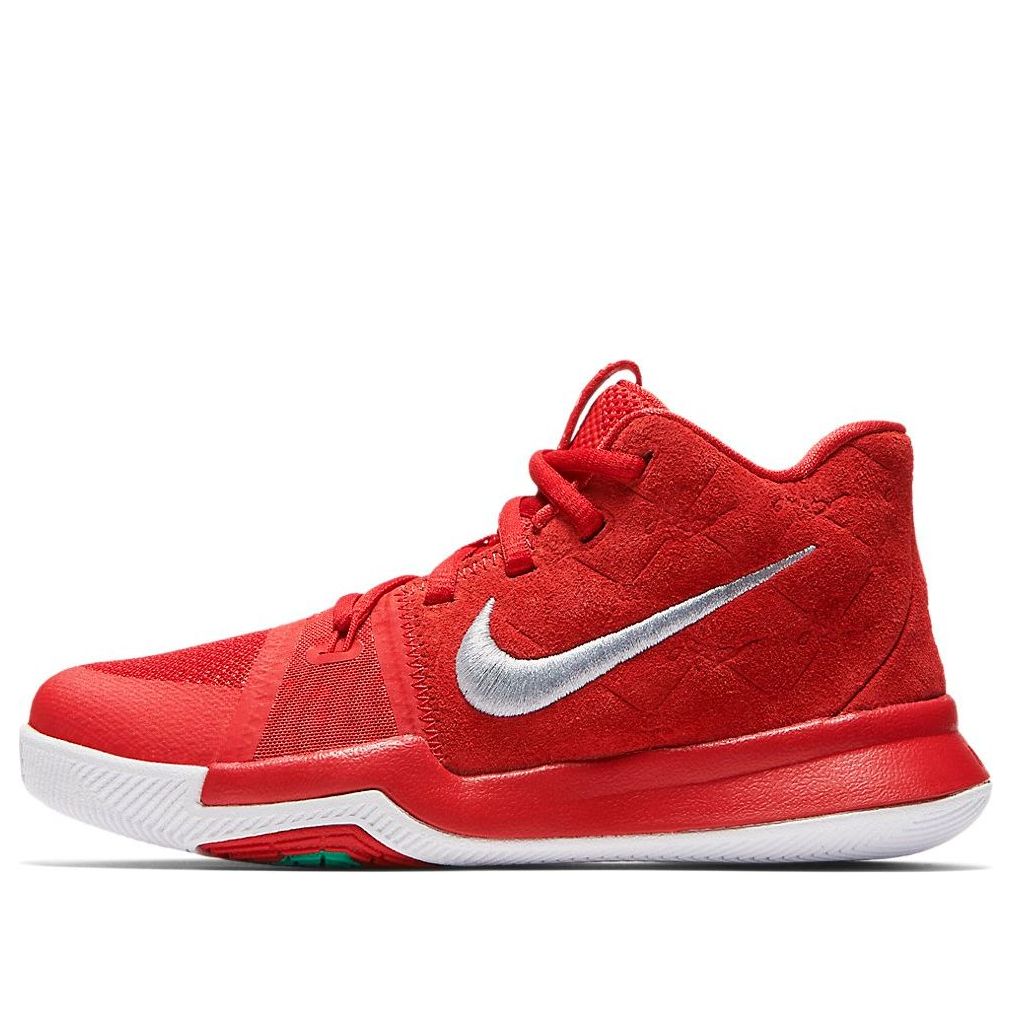 (Preschool) Nike Kyrie Irving 3 'University Red Wolf Grey' 869985-601