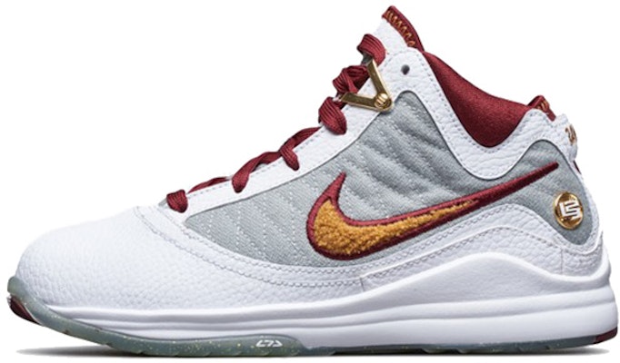 (Preschool) Nike LeBron 7 MVP 2020 'White Bronze Team Red' CZ8889-100 Buy (Preschool) Nike LeBron 7 MVP 2020 'White Bronze Team Red' CZ8889-100